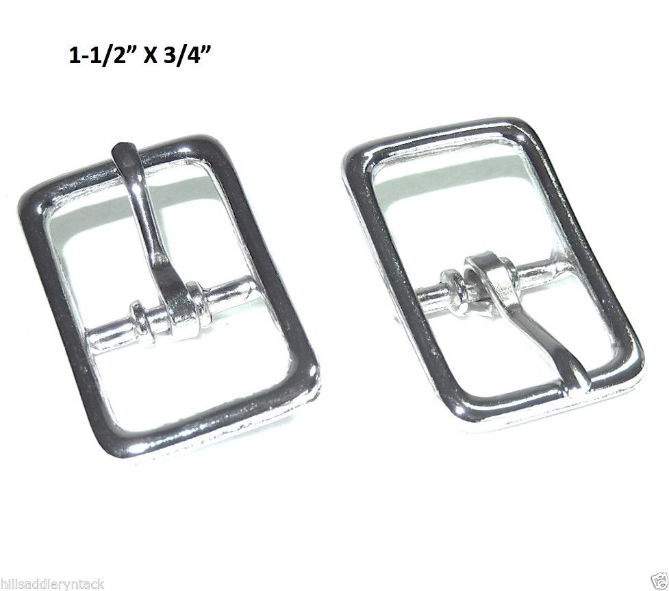 2 Pack 3/4" Bridle Buckle Horse Tack Repair Halter Hobble Hill