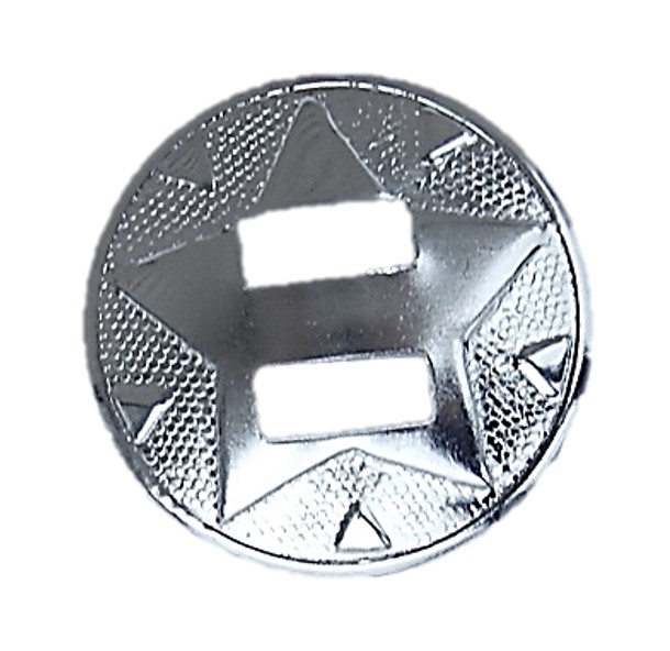 1-1/4 Inch Western Slotted Concho Buckles | Bronze Finish For Belts, Saddles & Tack Crafts