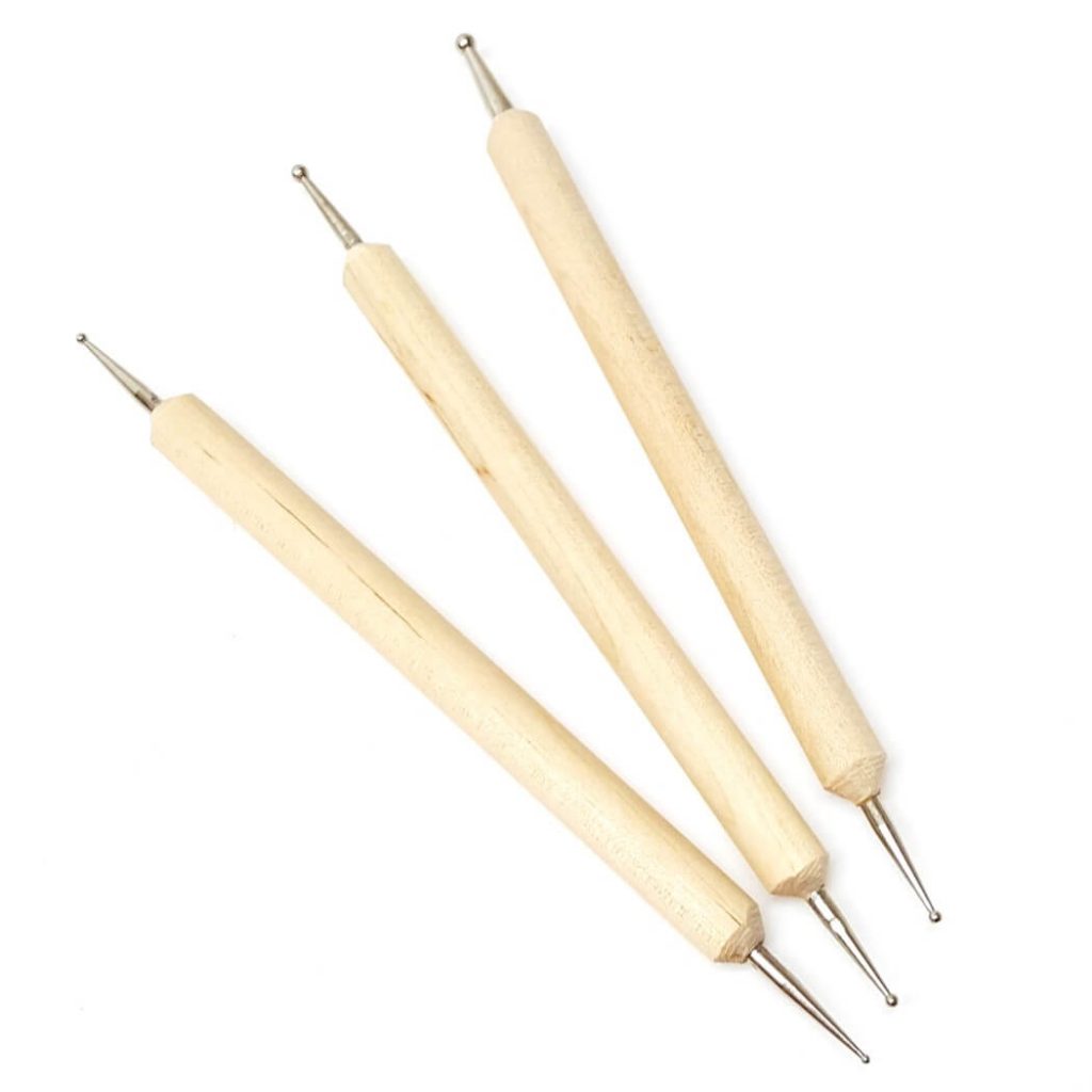 Leathercraft Tracing Burnish Embossing Stylus 6 Sizes Tools Set Hill