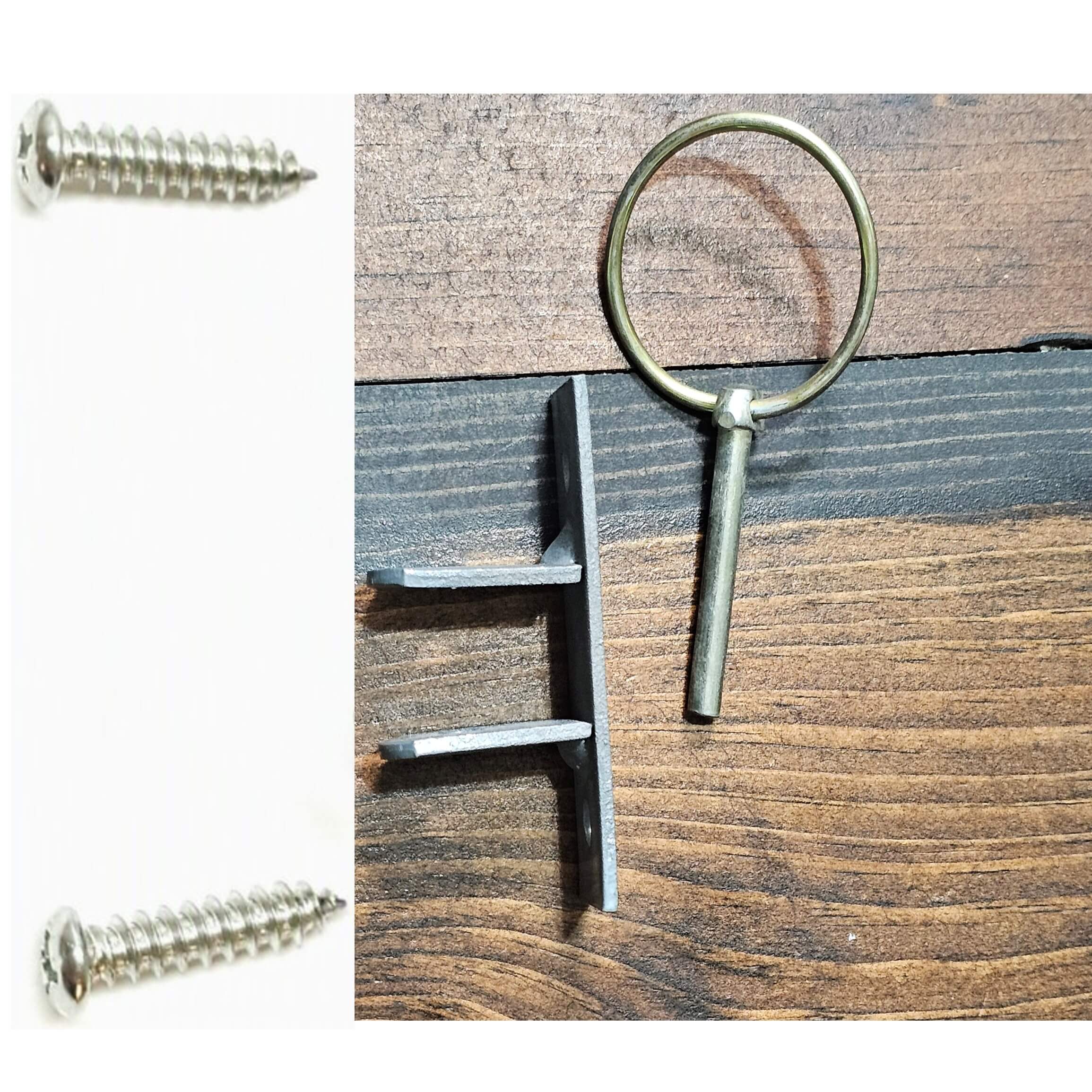 Bucket Hanger Bracket With Pin (Grey) - Image 3