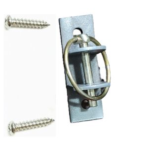 Bucket Hanger Bracket With Pin (Grey)