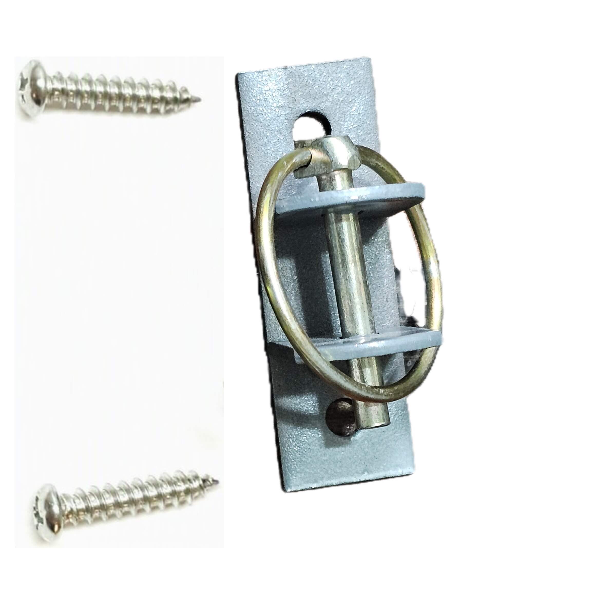 Bucket Hanger Bracket With Pin (Grey)