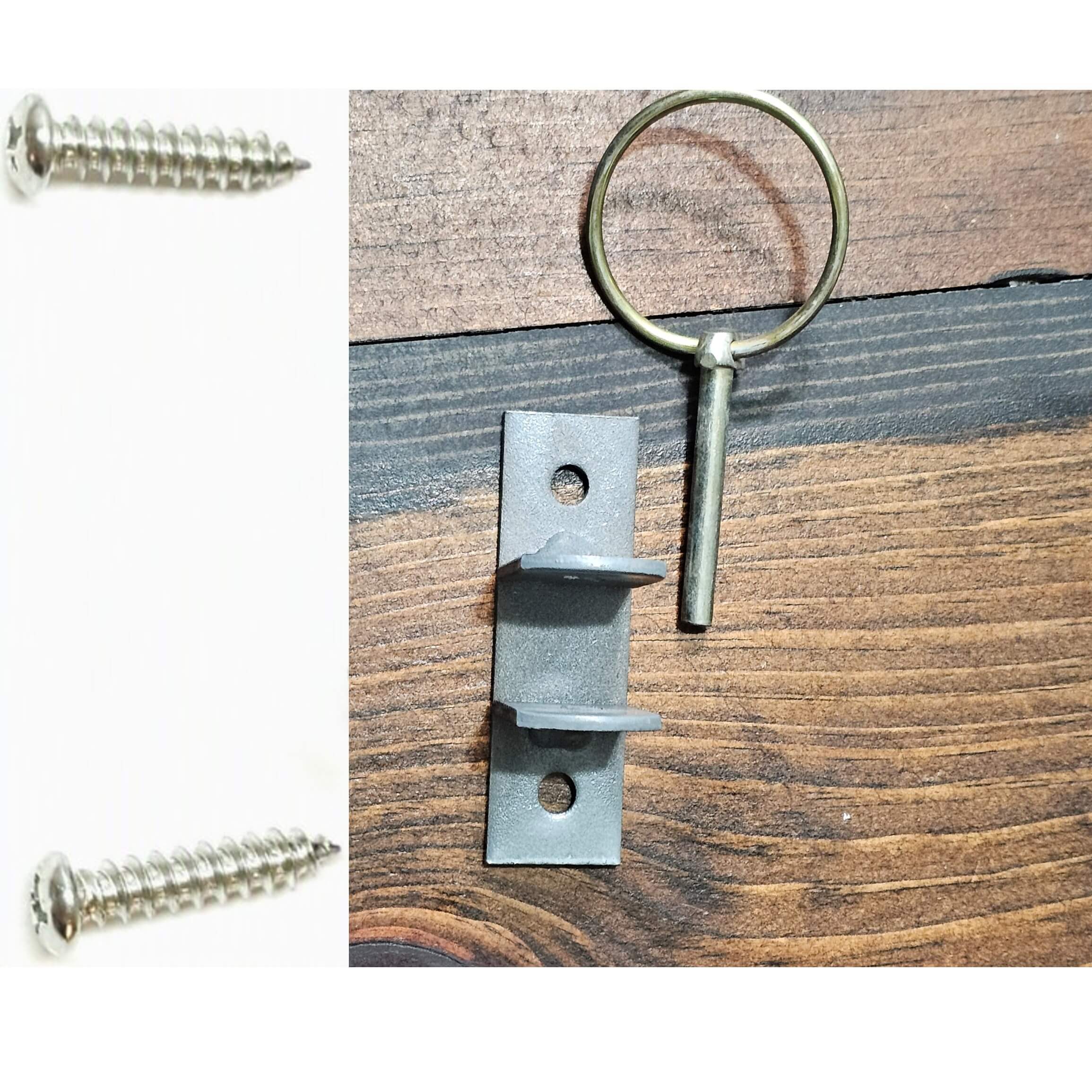 Bucket Hanger Bracket With Pin (Grey) - Image 2